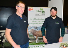 Sjaak Koning en Arjen Kool van Coöperatie Bio-KI.